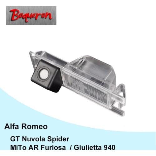 For Alfa Romeo AR GT Nuvola Spider / Giulietta 940 MiTo AR Furiosa 07~ SONY HD CCD Car Camera Reversing Reverse rear view camera
