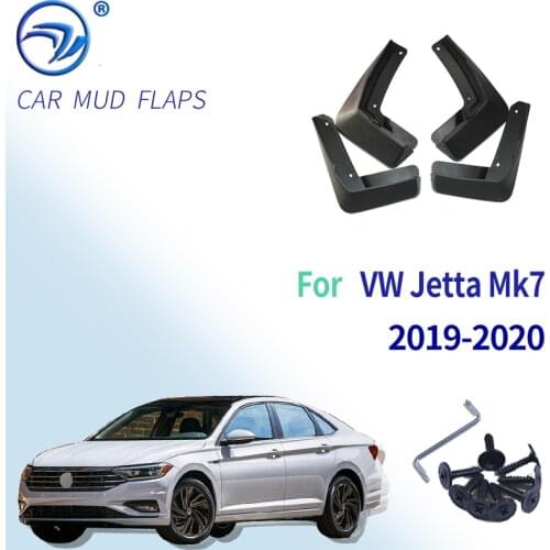 Car Mud Flaps Splash Guards Mudguards Flap Front Rear for Fender Protector For VW Jetta Mk7 2019-on