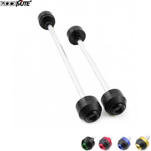 For Kawasaki ZX-10R 2013 2014 2015 2016 Motorcycle Front Rear Wheel Axle Fork Slider Crash Protector Drop Falling Protection