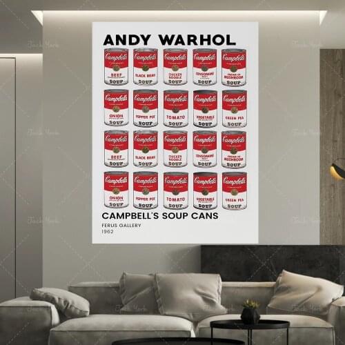 Andy Warhol, andy warhol print, andy warhol poster, andy warhol soup, Campbells soup cans, warhol print, pop art