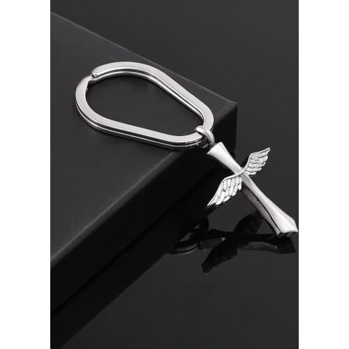 IJK2043 Cremation Keychain Wholesale or Retail,Personalized Stainless Steel Dog/Cat Paw Cremation Jewelry for Ashes Key Rings