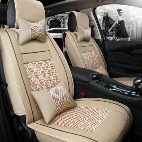 Car Travel Custom leather car seat cover for skoda toyota volkswagen RAV4 rapid Lexus ES IS LS RX NX LX Prado Kia CAR accessory