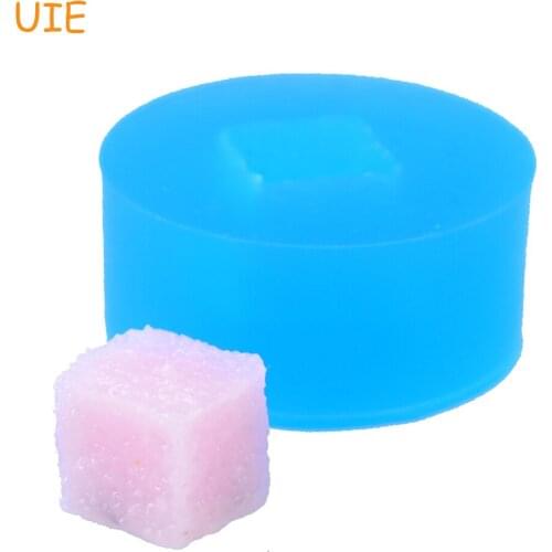 KYL153U 9.8mm 3D Sugar Cube Art Silicone Mold - Fondant, Cupake Topper, Sugarcraft, Gum Paste, Chocolate, Resin, Candy Food Safe