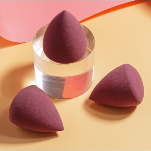 O.TWO.O Red Wine Party dry and wet dual-use makeup beauty Soft skin-friendly Naturally not easily deformed 3D Cosmetics Puff