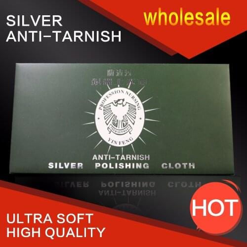 Wholesale Silver Polishing Cloth Large Double-sided Plush Jewellry Polish Cloth Free Shipping 5pcs/lot