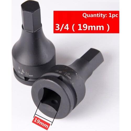 12-24MM Din standard 3/4" 19MM pneumatic socket ratchet wrench head air impact sleeve torque spanner head auto tool