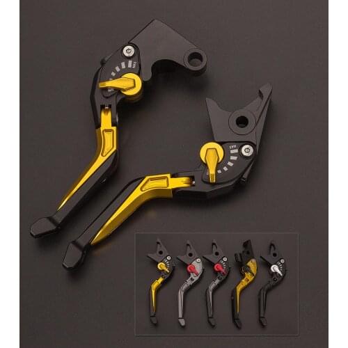 For TRIUMPH BONNEVILLE T100 SE Black 2006-15 3D Adjustable Folding Extendable Motorcycle Brake Clutch Levers Handle Grips Set