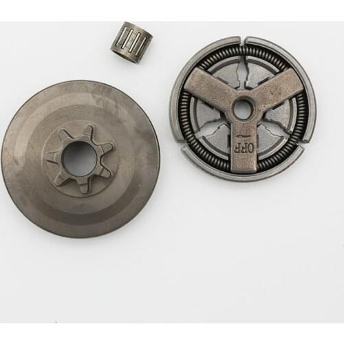 Clutch With Drum Needle Bearing Kit Fit For Chinese 4500 5200 5800 45cc 52cc 58cc Garden Gasoline Chainsaw Repair Spare Parts