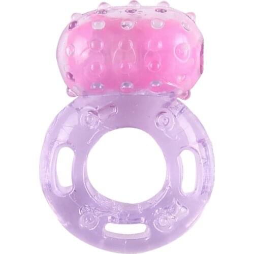 Silicone Round Vibration Penis Ring Time Premature Ejaculation Delay Cock Lock Strong vibration bring you a lot of fun sex toys