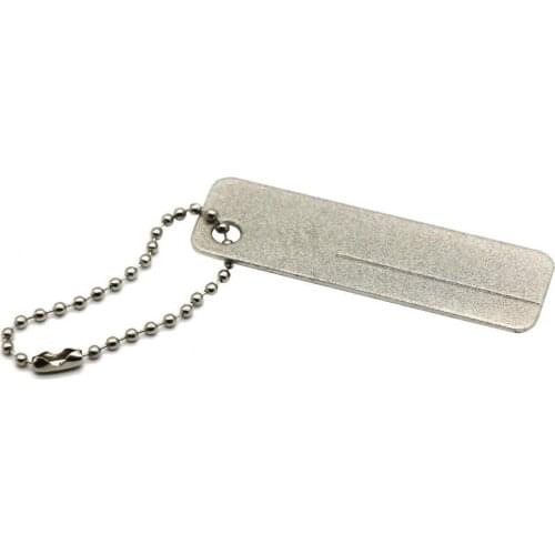 Knife Sharpener Portable Multifunctional Diamond Fishing Hook Whetstone for Outdoor