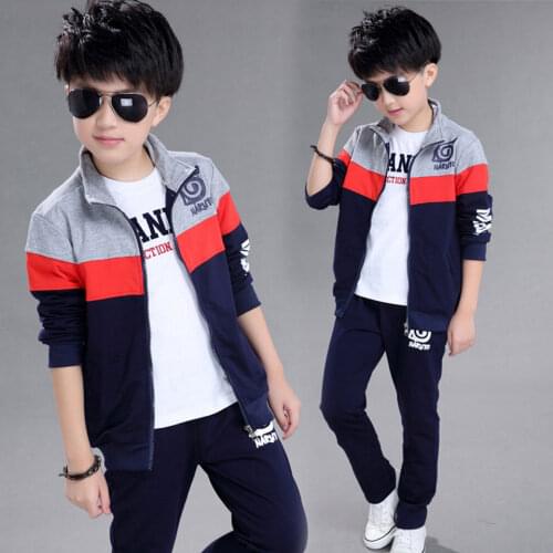Spring Kids Boy Girl New Sports Casual Tops +Pants 2Pcs/Set Baby Boy Clothing Suits Autumn Baby Girl Clothes Sets Children Suit