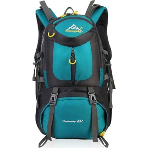 Men Waterproof Wear-resistant Backpack Resin Mesh Dorsal Breathable Super Large Capacity Multifunction Travel Bags 40 50L 60L