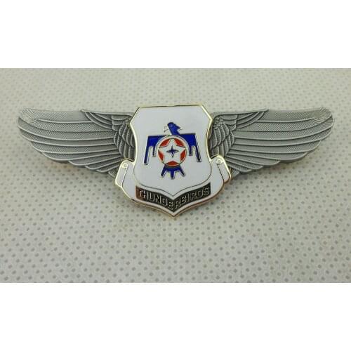 WW2 US ARMY AIR FORCES THUNDERBIRDS WINGS BADGE PIN USAAF MILITARY GIFT military Store
