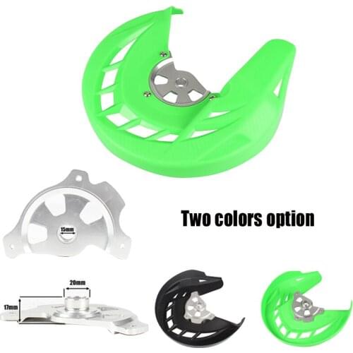 Front Brake Disc Rotor Guard Cover Protector Protection For KLX 250 KLX250 Motocross Motorcycle 2008-2016 free shipping