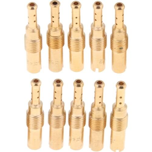 10pcs Slow Jet For PWK CVK FCR 38 40 42 45 48 50 52 55 58 60