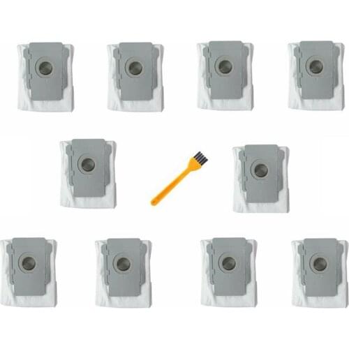 11PCS For Irobot Roomba Replacement Accessories I7 Plus E5 E6 S9 S9+ Robot Vacuum Cleaner Dust Bags Sweeping Spare Parts