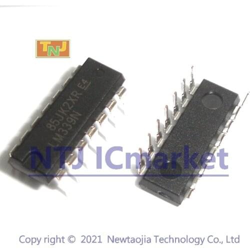 50 PCS LM339N DIP-14 LM339 339 QUAD DIFFERENTIAL COMPARATORS IC CHIP