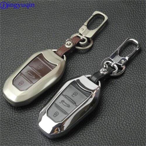 Jingyuqin Remote control model protection sleeve Peugeot 2008 3008 4008 308S 408 508 2013-2016 for Citroen C4 C5 Triumph Sega