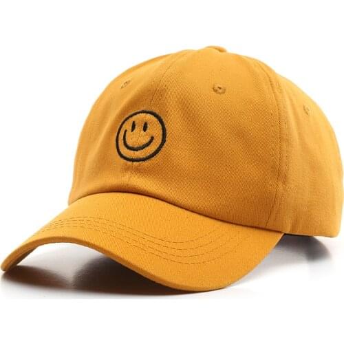Cap For Girls Sun Visor Hats Cute Smiley Face Design Spring And Summer Season Hat Fashion Hat Womens Ponytail Baseball Hats