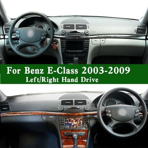 Fits Mercedes-Benz E-Class 2003-2009 E320 500 220 270 280 230 200 350 63 55 AMG W211 Dashmat Dashboard Cover Pad Dash Mat Carpet