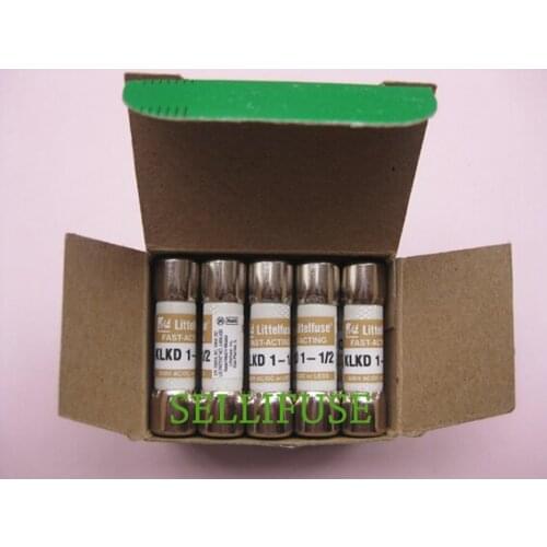 Littelfuse KLKD008 AC/DC Rated Fast-Acting Midget Fuse / 10x38mm 8A600V