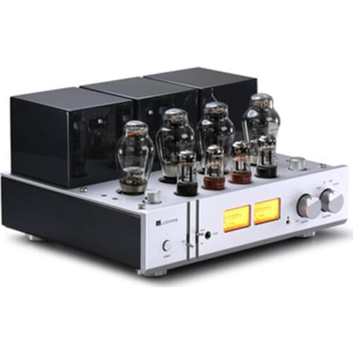 M-030 Muzishare x9 combined single ended class a vacuum tube machine power amplifier 300B 8W + 8W 110V / 220V
