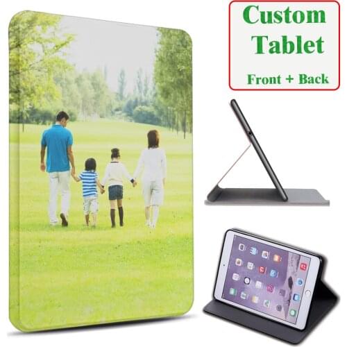 Magnetic For Samsung Galaxy Tab A 8.0 T380 T385 2017 Tablet Case Personalized Photo Leather Flip Cover SM-T385 SM-T380 Case capa