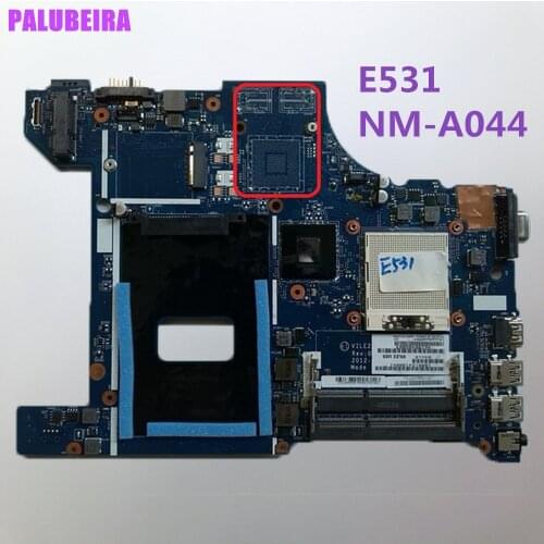 PALUBEIRA E531 laptop motherboard for lenovo E531 NM-A044 04Y1300 04Y1299 04Y1298 system board fully tested and working well