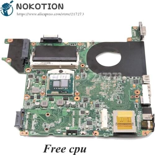 NOKOTION For Toshiba Satellite U500 U505 Laptop Motherboard H000022970 Main Board HM55 DDR3 Free cpu