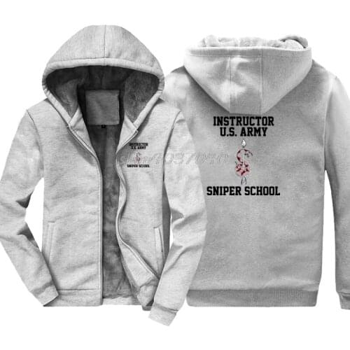 New Fashion Men Sweatshirt New Us Army Sniper School Marine Special Force Sweatshirt Cool Jackets Hoody Harajuku Streetwear