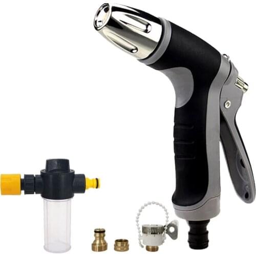 New High-Pressure Water Spray Gun Car Washer Hose Spray Bottle Garden Watering Sprinkler Sprinkler Cleaning Water Gun
