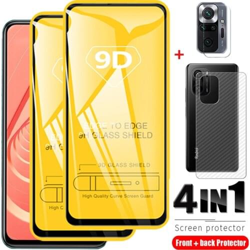 Films, Protective Glass For RedmiNote10 10s Screen Protector Camera Back Film Xiaomi Redmi Note10 pro Note 10 pro Safety Glass