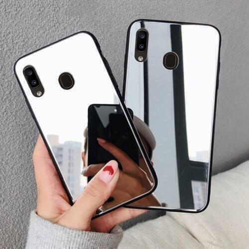 Shockproof Mirror Silicone Case for HUAWEI P20 P30 Mate10 Lite 20 Pro HONOR 10 Lite Nova 3 3i Plating Soft TPU Drop proof Cover