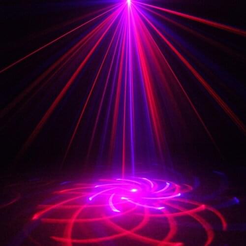 Chims Party Laser Light RB 20 Gobo LED Stage Lighting Projector for Light Family Disco Dance Music Christmas Xmas Festival Party