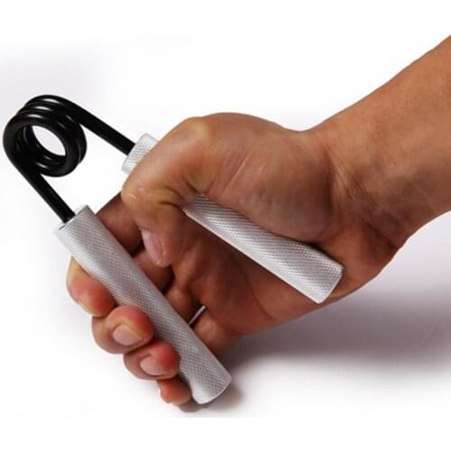 Training Tool Portable Hand Gripper Adjustable Aluminum Alloy Metal Hand Grip Non-slip Fitness Gripper Enhancer Training Tool