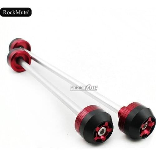Motorcycle Front Rear Axle Fork Wheel Protector Crash Slider For DUCATI MONSTER 696 2008 2009 2010 2011 2012 2013 2014