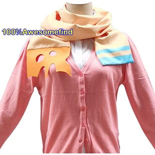 Toilet-Bound Hanako-kun Mitsuba Cosplay Costume Women Lady Scarf Jibaku Shounen Hanako Kun Halloween Cosplay Scarves Gift