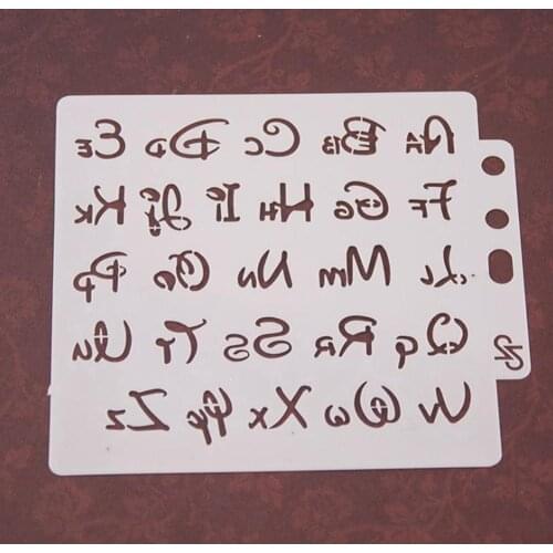 1 Pcs Alphabet Letter Number Silicone Clear Seal Stamp DIY Scrapbooking Embossing Photo Album Decorative Paper Card Craft Tools