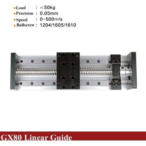 Free Shipping 900MM Effective Travel Length 1605 1610 Ballscrew 16mm Linear Guide Motion Module Rail Table CNC 3D Printer