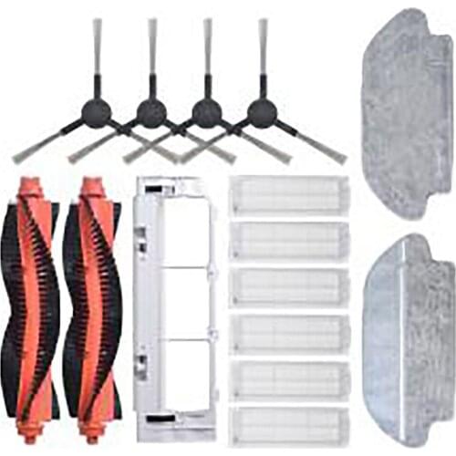 Side Brush Wet Dry Mop Cloth for XIAOMI MIJIA STYJ02YM Filter Main Roller Brush for XIAOMI MIJIA STYJ02YM Vacuum Cleaner Parts