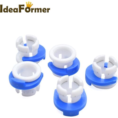 10Pcs Ultimaker 2 UM2 Connector Bore 6mm PTFE tube Coupling Collet and Clamp Clip Set 3D Printer parts for 3.0mm filament