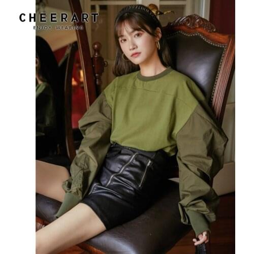 Женские осенние толстовки Cheerart China At AliExpress