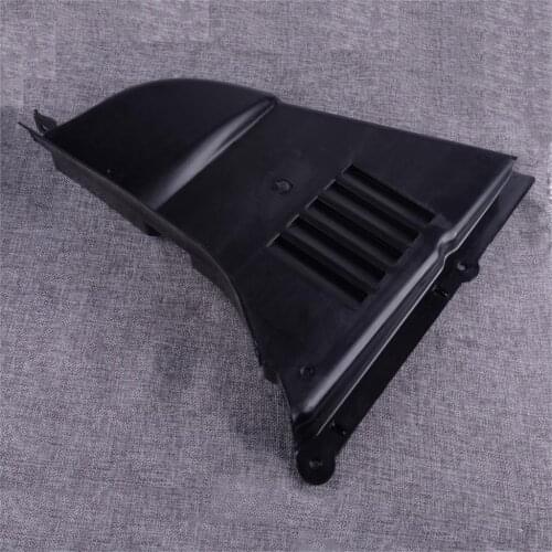 DWCX 51717033754 Black Plastic Car Under Right Splash-Shield Cover fit for BMW 525i 530i 545i 530xi 550i M5