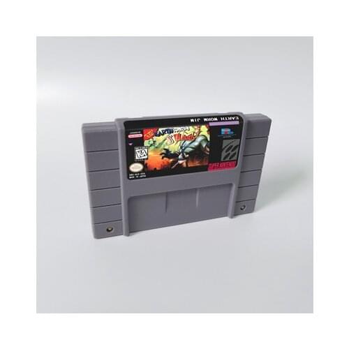 Earth Worm Jim or Earthworm Jim 2- Action Game Card US Version English Language