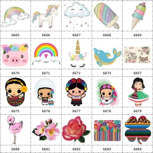 HSDCraft Free shipping 30 pcs planar resin cartoon Series for diy