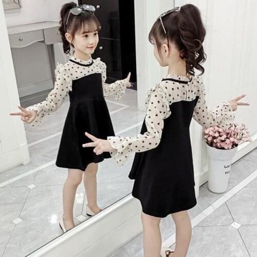 Girls Dress Patchwork Mesh Dress For Girls Star Princess Dress Kids Spring Summer Cute Teenage Clothes For Girls 6 8 10 12 14