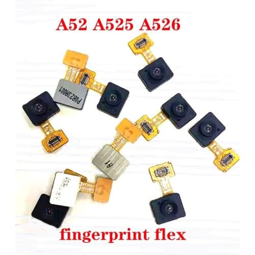 For Samsung Galaxy A42 A52 A426 A525 A526 Original touch ID Fingerprint Sensor scanner Home Return Key Menu Button Flex Cable