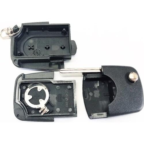 Replacement Remote Case Fob For VW Golf 4 5 6 Passat B5 B6 Polo Bora Touran 1616 Battery Holder 3 Button Key Shell Cover