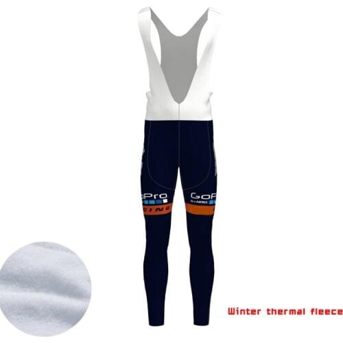 SPTGRVO Men Racing Cycling Long Bib Pants Winter Thermal Fleece Team Bike 9D Gel Pad Bicycle Pants Cycling Bib Tights Ciclismo