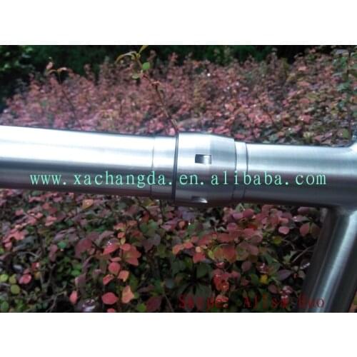Titanium touring bike frame with S&S coupler titanium 700C bike frame with S&S coupler